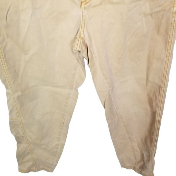 Prana Womens 10 Tan Denim Organic Cotton Straight - Picture 3 of 8